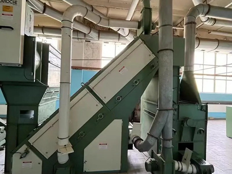 Stem Hemp Fiber Decorticating and Cleaning Line